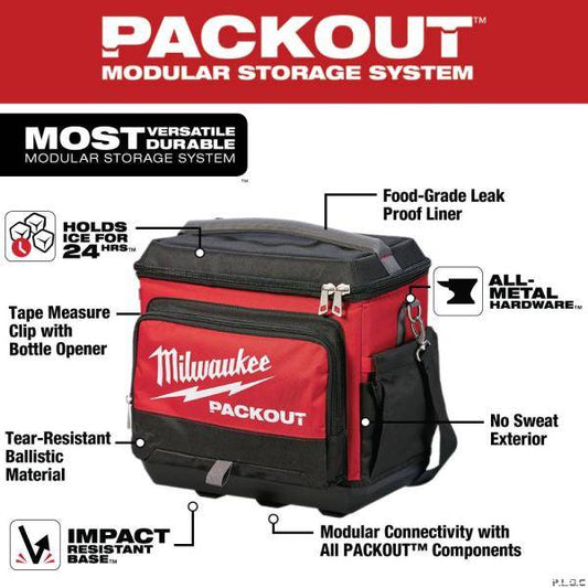 Milwaukee Accessories 48-22-8302 PACKOUT Jobsite Cooler