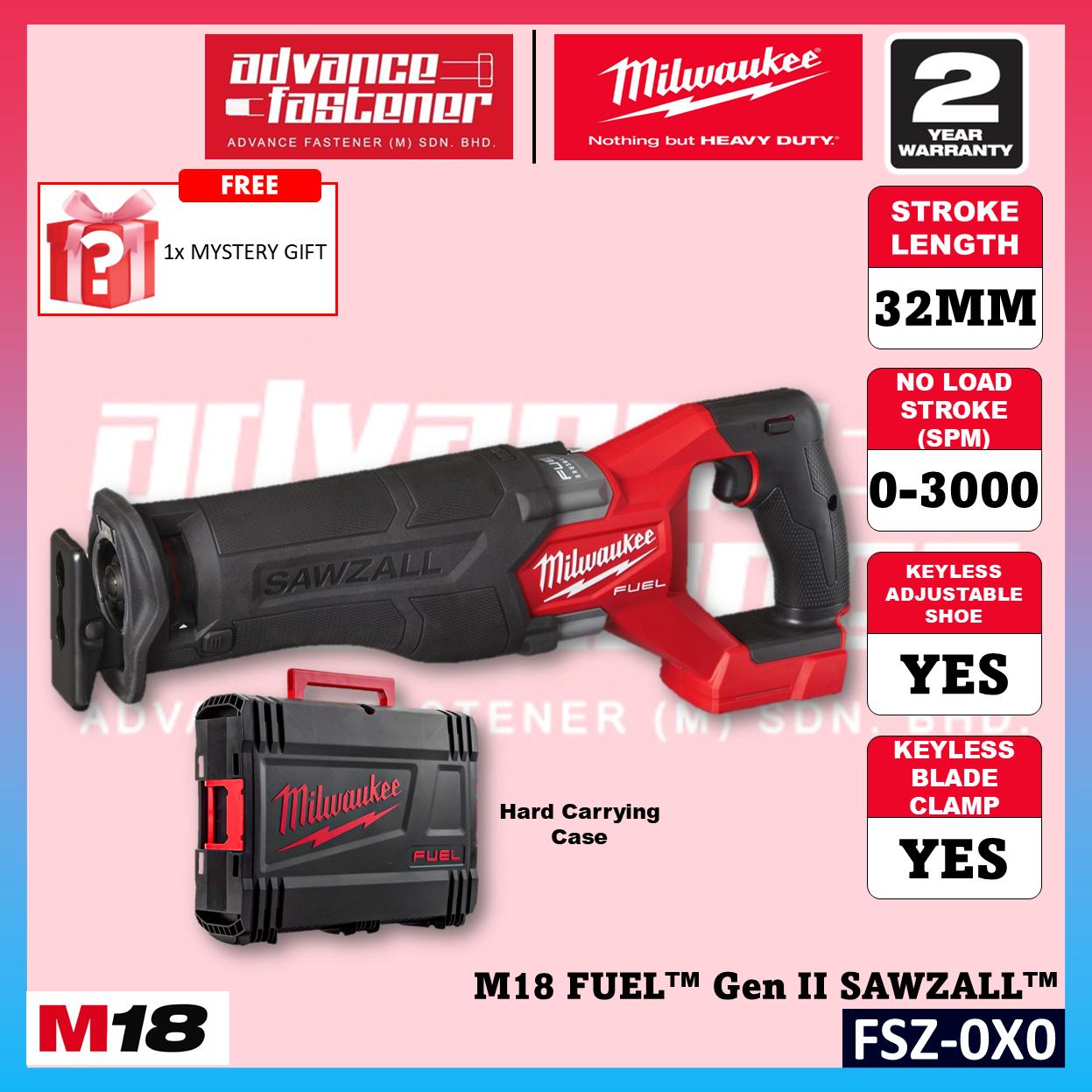 Milwaukee FSZ-502X / FSZ-0X0 M18 FUEL Gen II SAWZALL Reciprocating Saw
