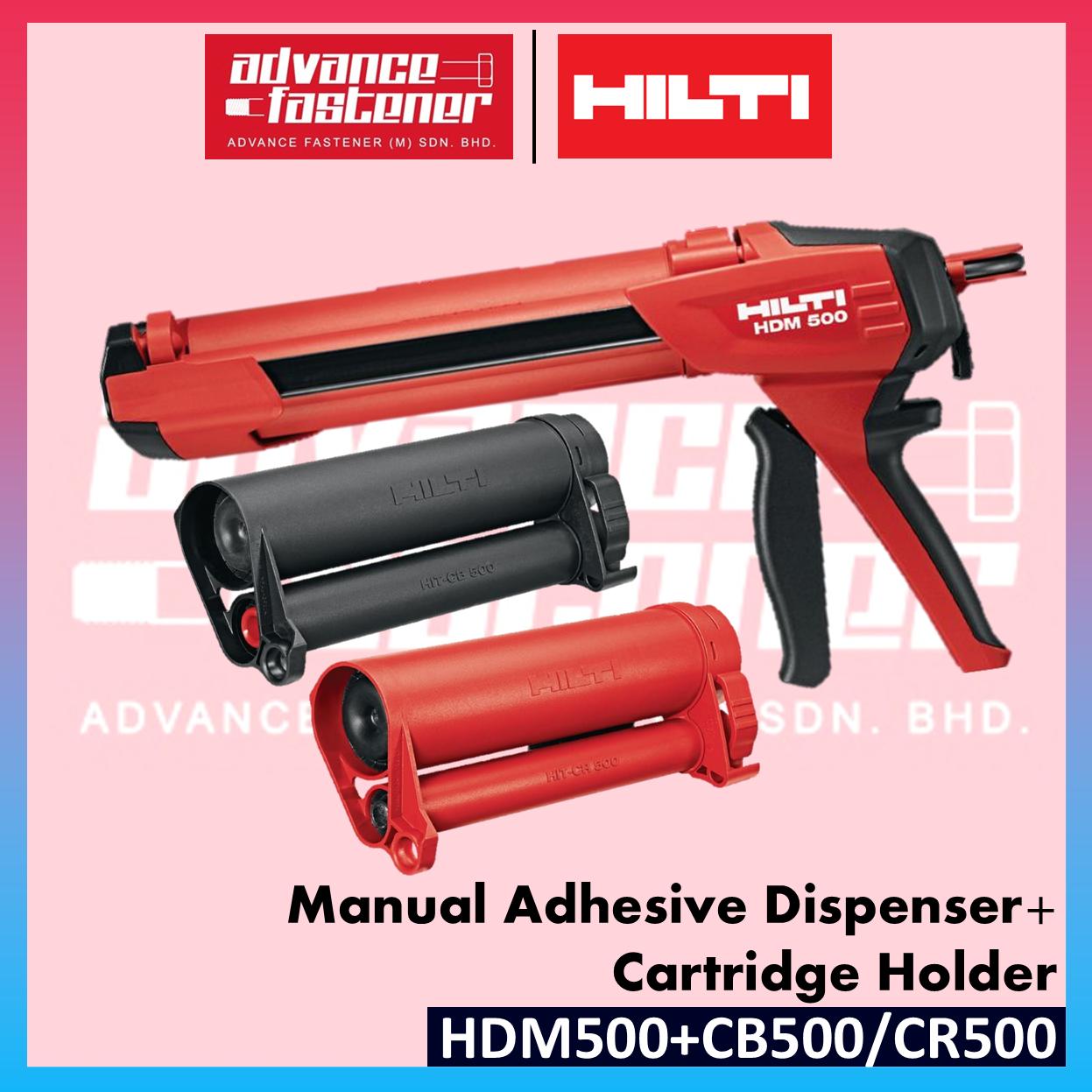HILTI HDM 500 / CR 500 / CB 500 Manual Adhesive Dispenser / Cartridge Holder