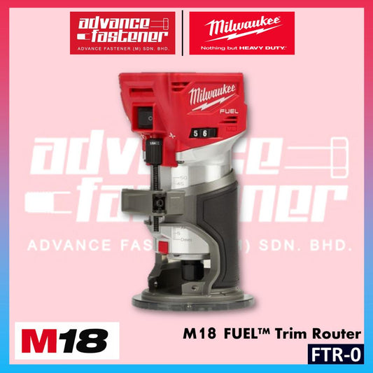 Milwaukee FTR-0 FTR-301 M18 FUEL Trim Router