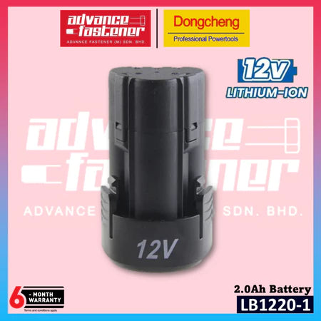 DONG CHENG LB1220-1 & FFCL12-4 12V 2.0Ah Battery & 3A Standard Charger ( same as DCA )