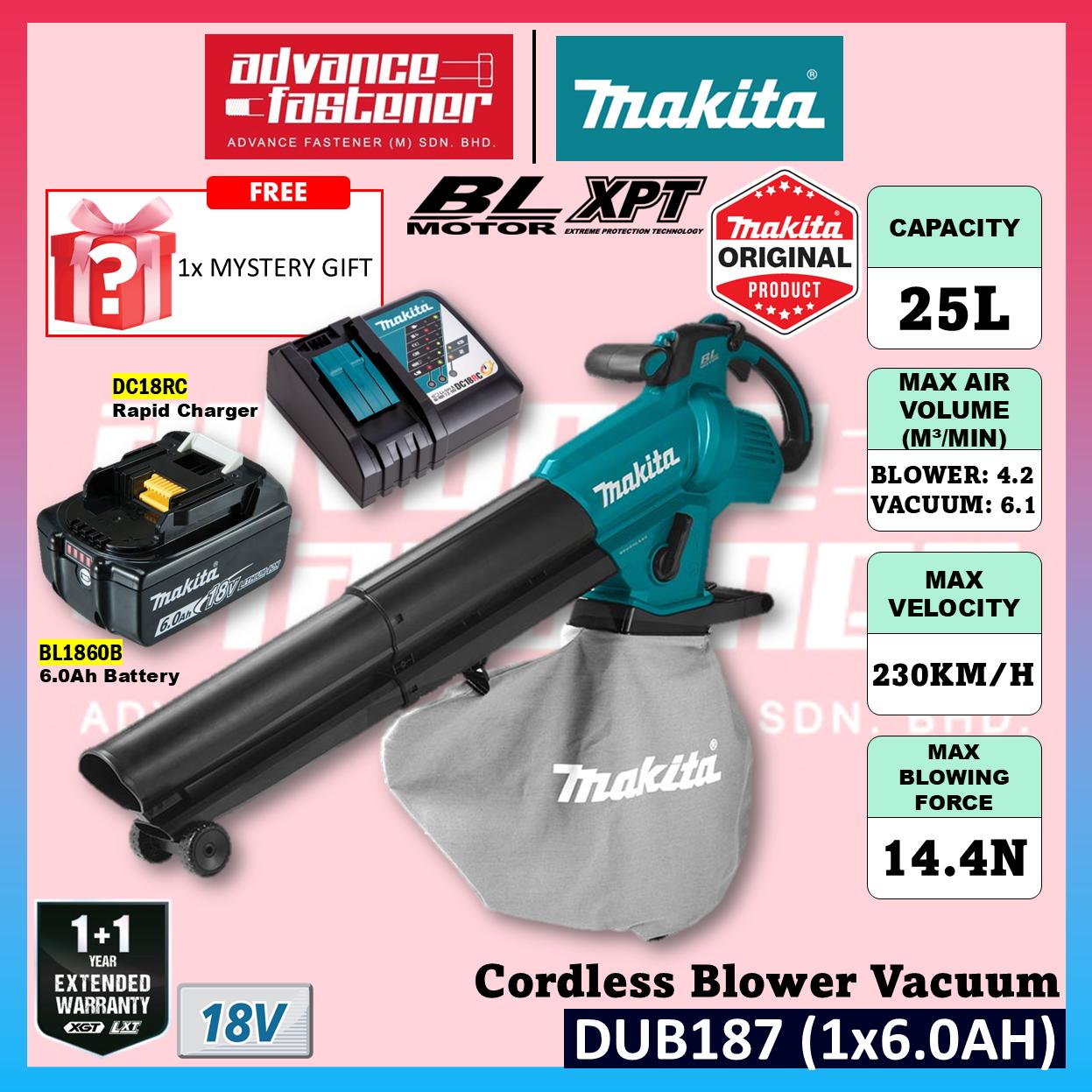 MAKITA DUB187Z / DUB187 18V Cordless Blower Vacuum