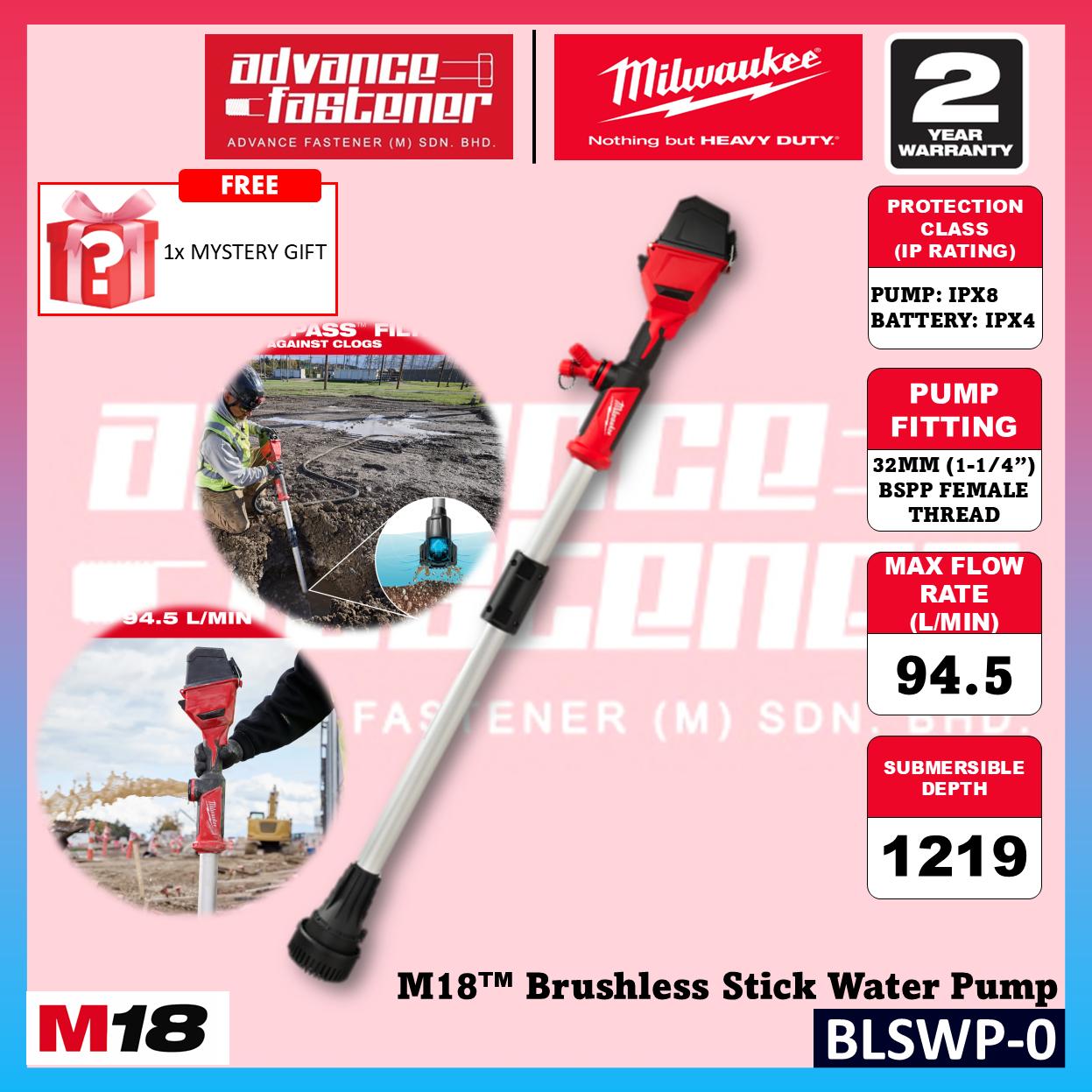 Milwaukee BLSWP-121 / BLSWP-0 M18 Brushless Stick Water Pump