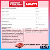 Hilti B 22-85 / B 22-55 / C 6-22 Nuron 2.6Ah / 4.0Ah Battery & 230V Fast Charger