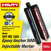Hilti HIT-RE 100 Epoxy Anchor 500ML Injectable Mortar