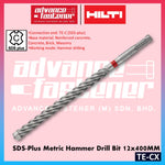 Hilti TE-CX SDS-Plus Metric Hammer Drill Bit 12 x 400MM / 14 x 400MM / 16 x 400MM