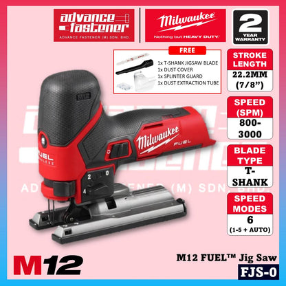 Milwaukee FJS-251B / FJS-0 M12 FUEL Jig Saw