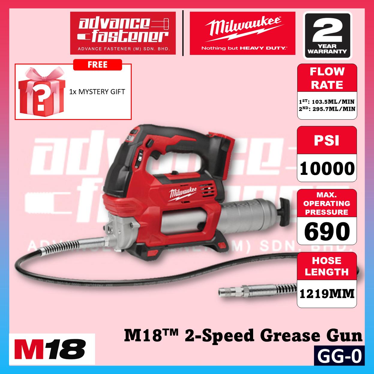 Milwaukee GG-501B / GG-0 M18 2-Speed Grease Gun 10,000 PSI