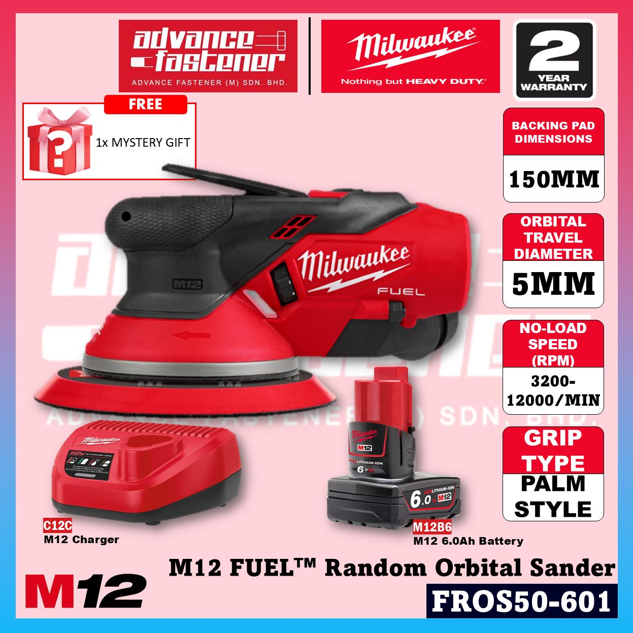 Milwaukee FROS50-401 / FROS50-0 M12 FUEL Random Orbital Sander 5MM