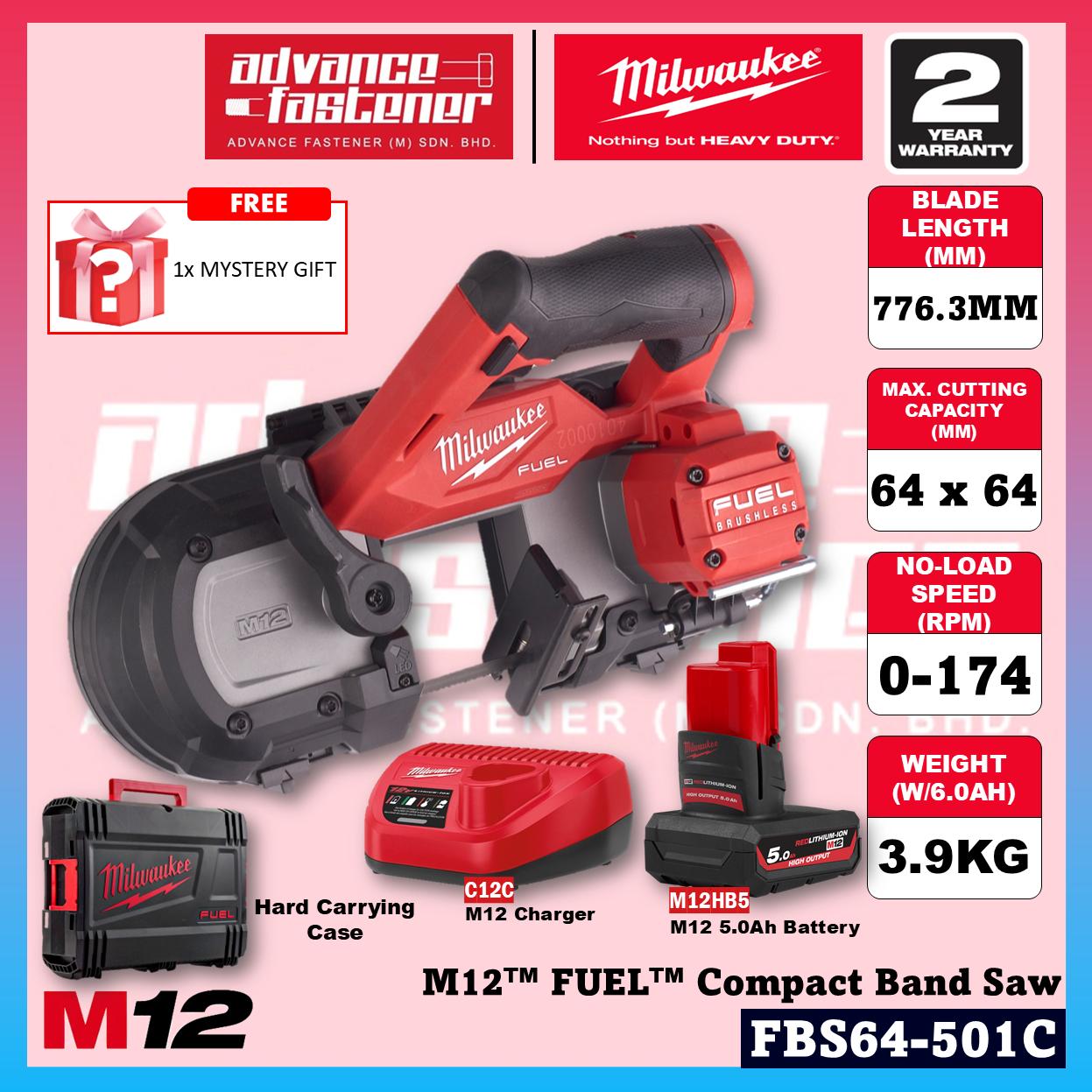 Milwaukee FBS64-601C / FBS64-0C M12 FUEL Compact Band Saw