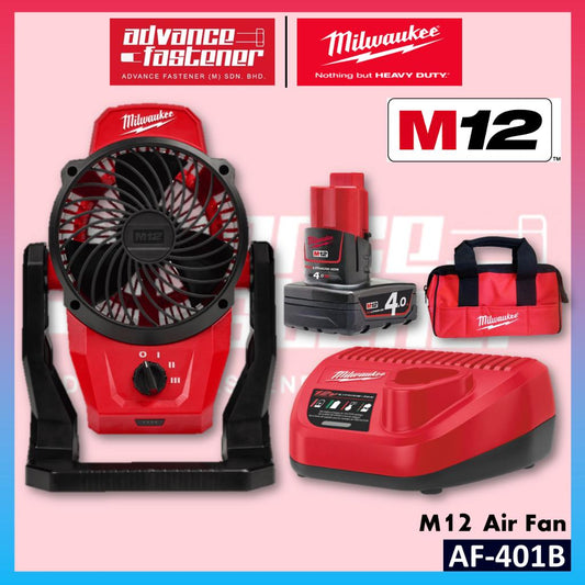 Milwaukee AF-0 / AF-401B M12 Cordless Air Fan