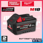 MILWAUKEE M18 Batteries & Charger 3.0Ah 5.0Ah 6.0Ah 8.0Ah 12.0Ah RED-LITHIUM-ION & FORGE Battery