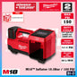 Milwaukee BI-501 / BI-0 M18 Inflator 10.3 Bar / 150 PSI