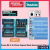 MAKITA D-67527 / D-72833 / D-72855 / D-71962 / D-72877 / D-72861 HSS-TIN Drill & Screw Bit Set ( WOOD / METAL / MASONRY) E-06638  Screw Bit C & E-form Impact Black Assortment (35pcs)