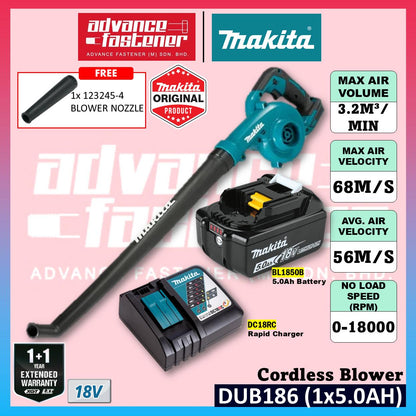 Makita DUB186Z / DUB186 18V Cordless Blower ( similar as DUB185 )