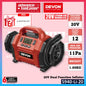 Devon 20V Cordless Emergency Utility Combo ( 5940-Li-20 Dual Function Inflator 5532-Li-20 Work Light
