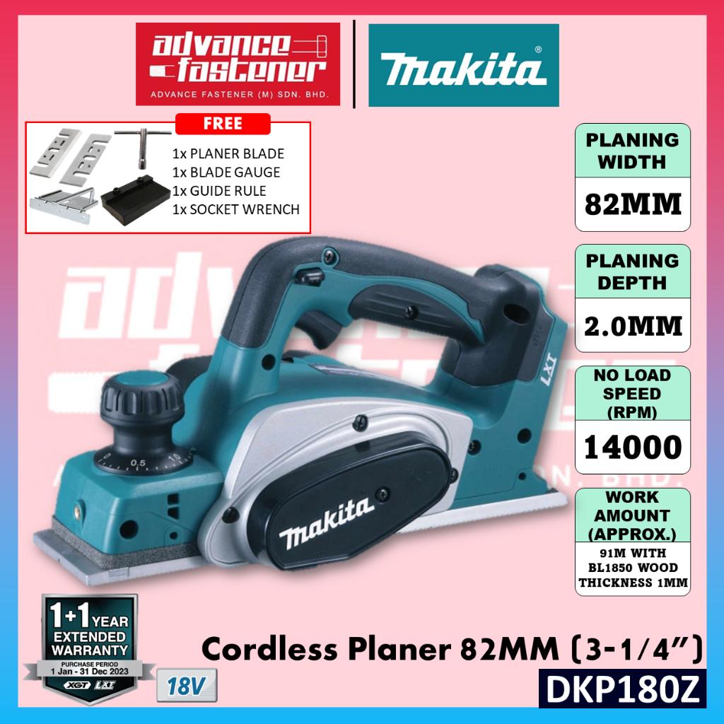MAKITA DKP180Z / DKP180RFE 18V Cordless Planer 82MM (3-1/4")