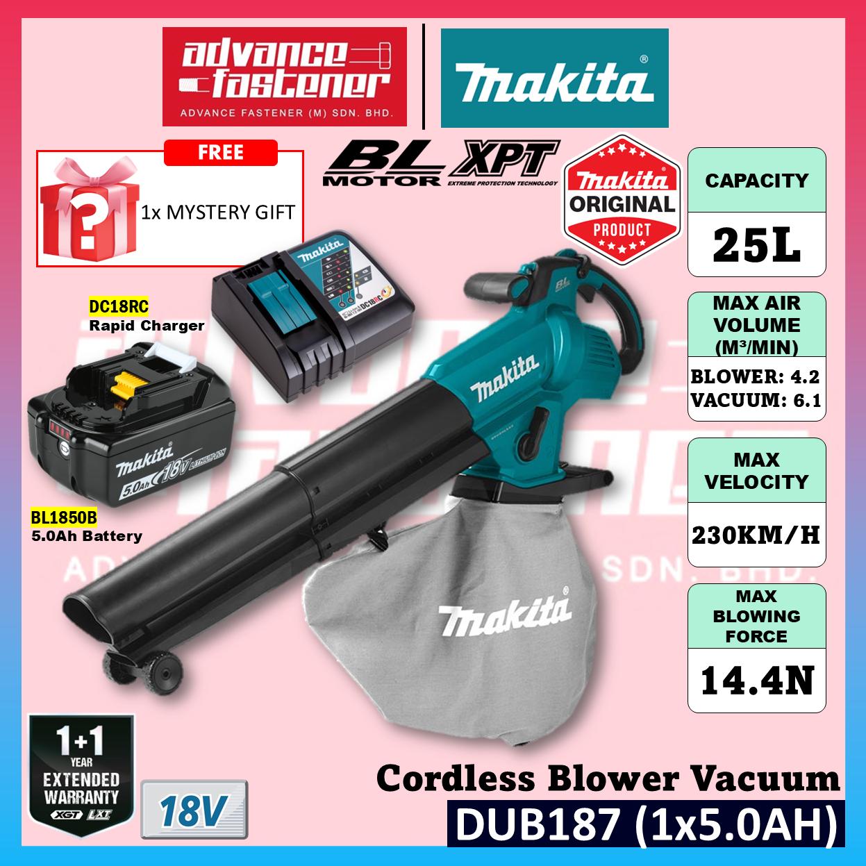 MAKITA DUB187Z / DUB187 18V Cordless Blower Vacuum