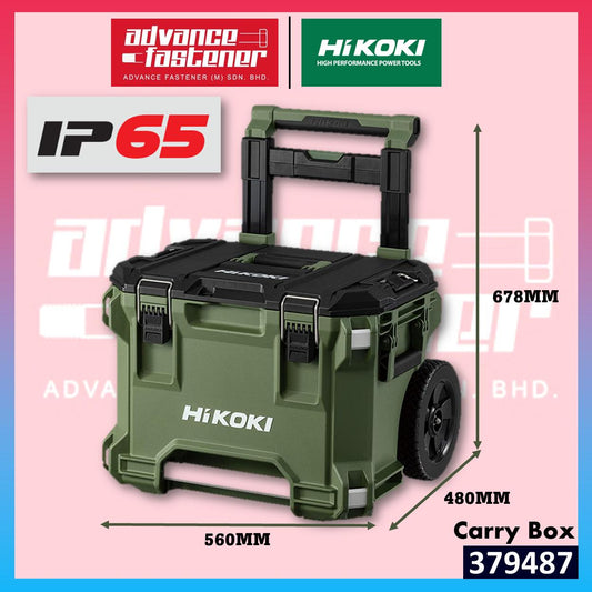 Hikoki 379481 / 379484 / 379487 Heavy Duty Multi Cruiser Combo ( 3 Layer Tool Box : Medium Tool Box / Large Tool Box / Carry Box ）