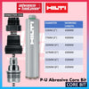 Hilti P-U Abrasive Core Bit with Connection End : A-Rod / BL / BI ( 52 / 77 / 102 / 127 / 152 / 202 x 430MM ) ( 2