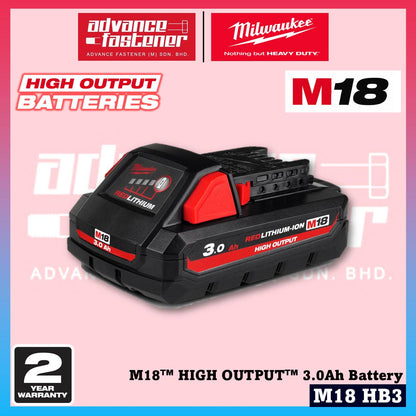 MILWAUKEE M18 Batteries & Charger 3.0Ah 5.0Ah 6.0Ah 8.0Ah 12.0Ah RED-LITHIUM-ION & FORGE Battery