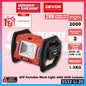Devon 20V Cordless Emergency Utility Combo ( 5940-Li-20 Dual Function Inflator 5532-Li-20 Work Light