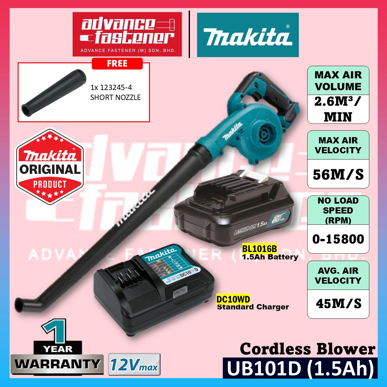 READY STOCK | ORIGINAL Makita UB101 / UB101DZ 12Vmax Cordless Blower
