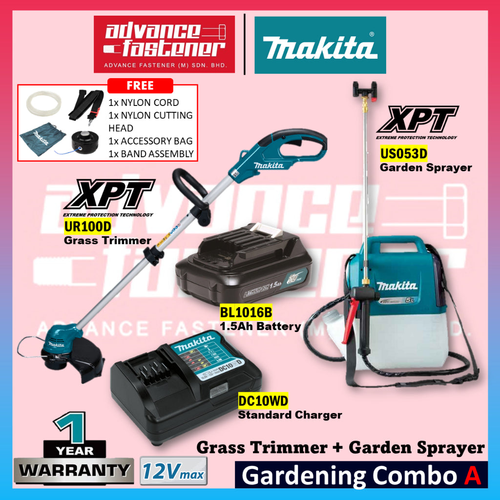 MAKITA 12V GARDENING COMBO SET A