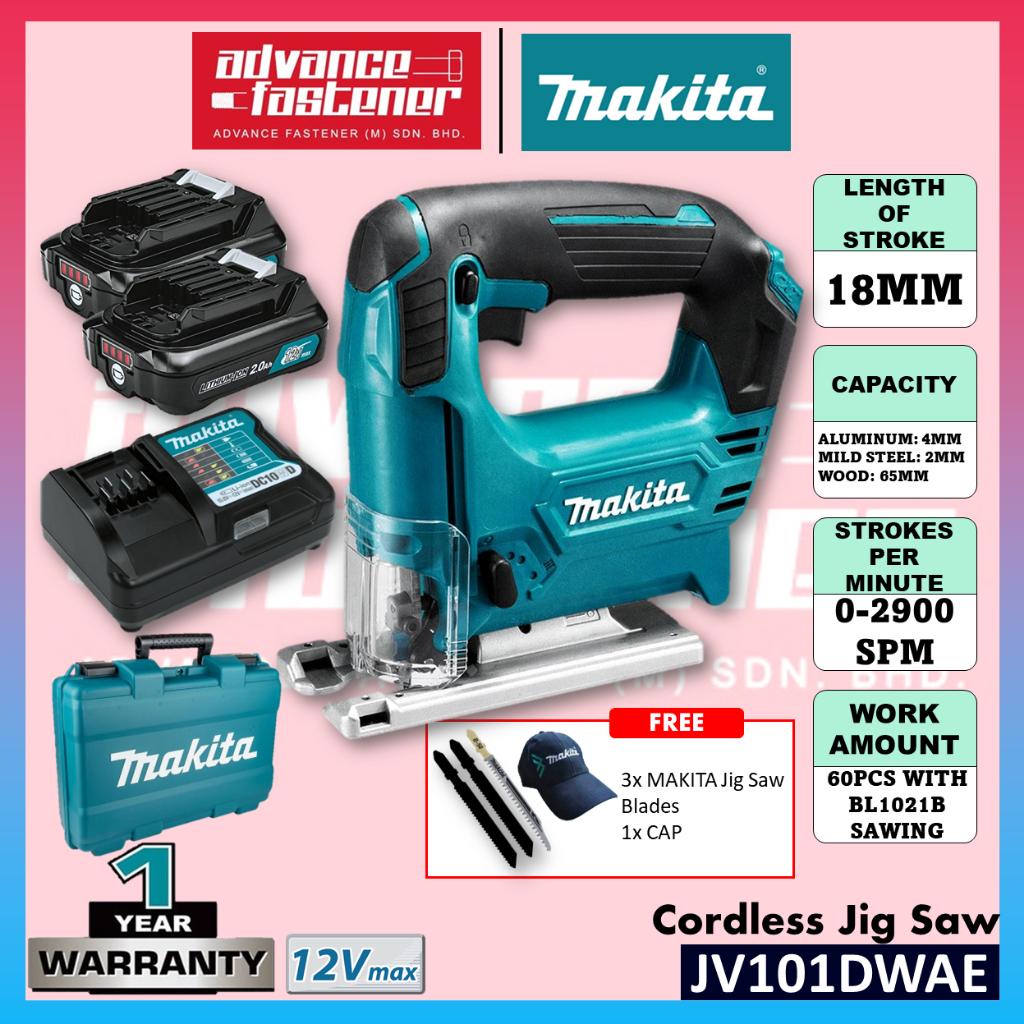 MAKITA JV101DZ / JV101DWYE / JV101DWAE 12Vmax Cordless Jig Saw