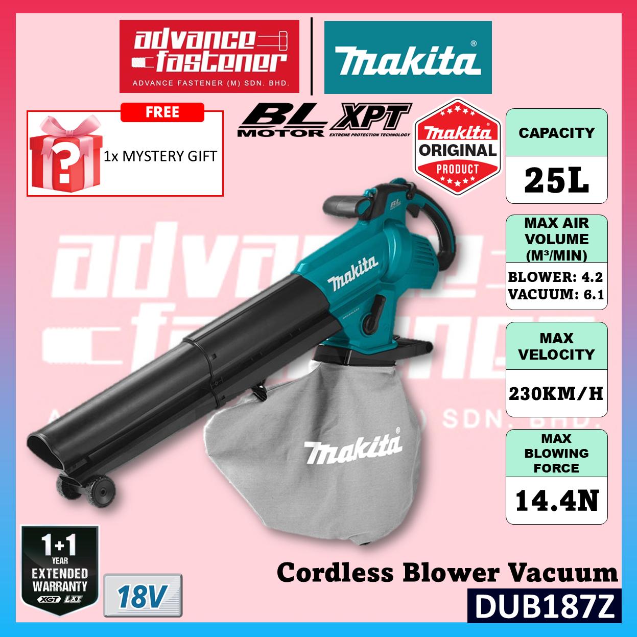 MAKITA DUB187Z / DUB187 18V Cordless Blower Vacuum
