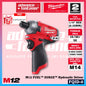 Milwaukee FQID-501 / FQID-0 M12 FUEL SURGE Hydraulic Driver 6.35MM (1/4") HEX