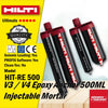 HILTI HIT-RE500 V3 / V4 Epoxy Anchor 500ML Injectable Mortar