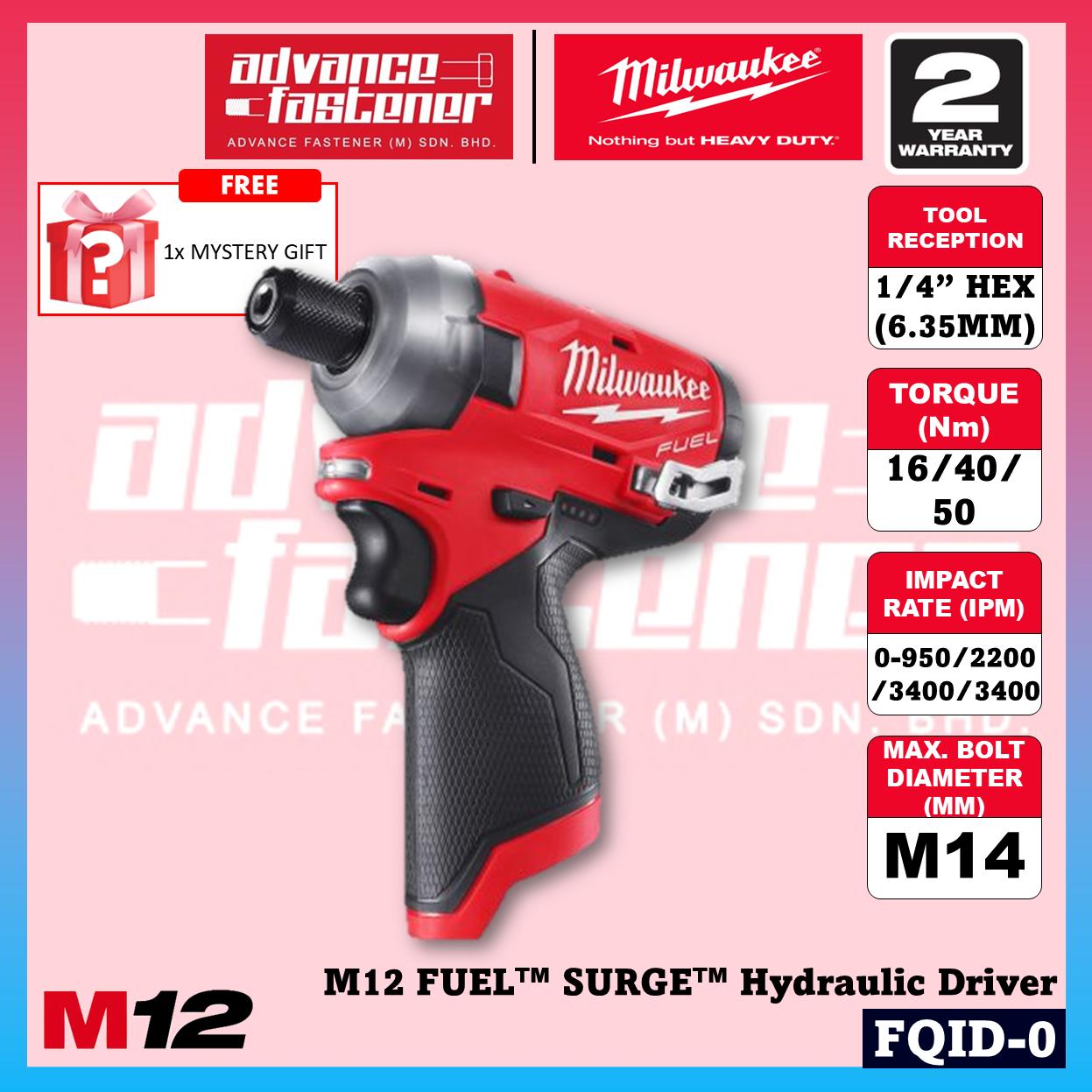Milwaukee FQID-501 / FQID-0 M12 FUEL SURGE Hydraulic Driver 6.35MM (1/4") HEX