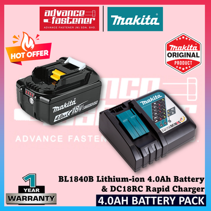 Makita 18V LXT Lithium-Ion Battery & Charger 2.0Ah–12.0Ah Original