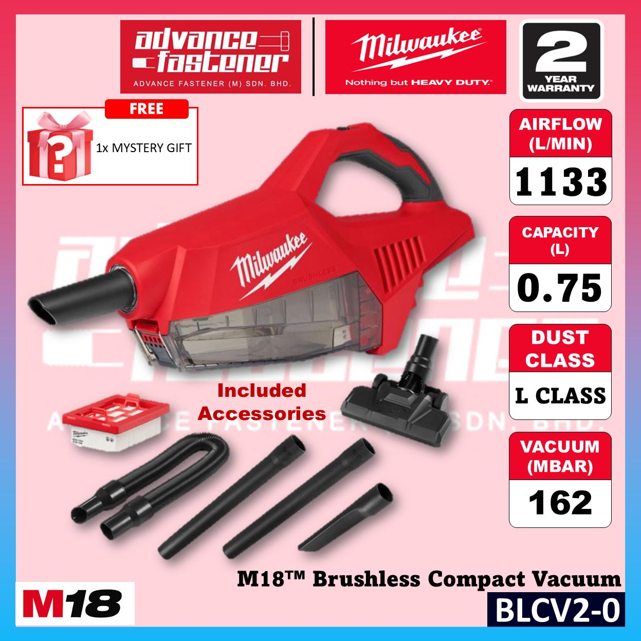 Milwaukee BLCV2-501 / BLCV2-0 M18 Brushless Compact Handheld Vacuum