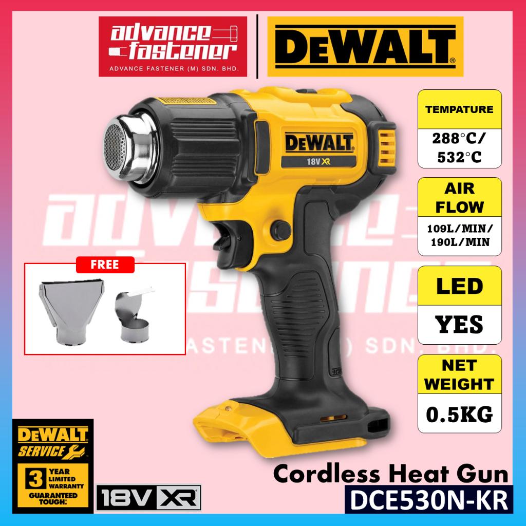 DeWalt DCE530N-KR 18V XR Cordless Heat Gun
