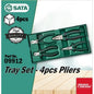 Sata 95121P 140 PCS 5 Drawer Tool Trolley Set (Wrench / Hex Key / Pliers / Screwdriver /  Socket / Striking)