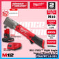 Milwaukee FRAIWF12-301B / FRAIWF12-0 M12 FUEL Right Angle Impact Wrench 1/2”