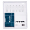 Makita Accessories D-67527 HSS-TiN Metal Drill Bit Set 19pcs ( suitable for Metal )