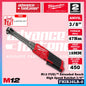 Milwaukee FHIR38LR-0 M12 FUEL Extended Reach High Speed Ratchet Wrench 3/8" 47Nm