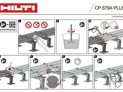 Hilti CP 679A PLUS Fire Protection Cable Coating / Fireseal