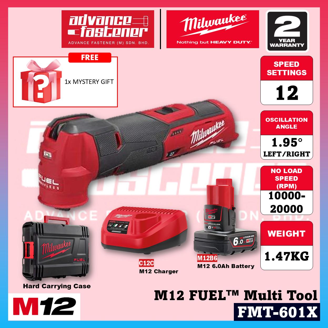 Milwaukee FMT-401X / FMT-0X M12 FUEL Oscillating Multi Tool