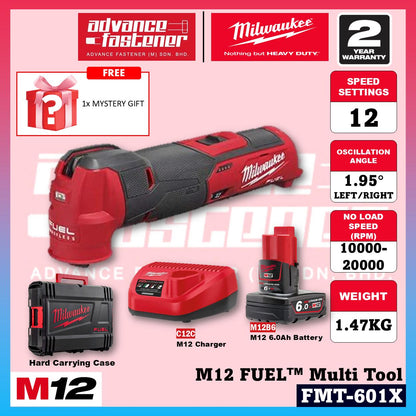 Milwaukee FMT-401X / FMT-0X M12 FUEL Oscillating Multi Tool