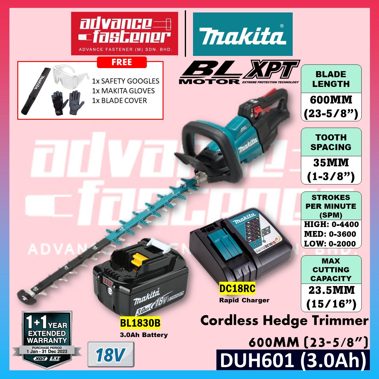 Makita 18V LXT Cordless OPE Combo ( DUR191 18V Brushless Grass Trimmer / DUH601 18V Brushless Hedge Trimmer 600MM (23-5/8") )