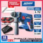 Akaido AKMD20BL 21V Brushless Cordless 3 IN 1 Rotary Hammer 20MM 1.7J