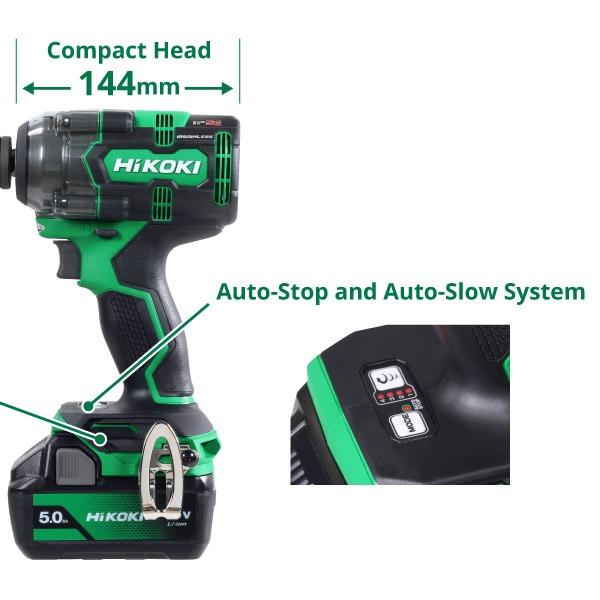 HiKOKI WR18DH 18V Cordless Impact Wrench 600N.m