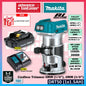 Makita DRT50ZJX9 / DRT50Z 18V Cordless Trimmer Router 6MM (1/4") , 8MM (3/8") | Mesin Trimmer Kayu