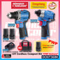 DONG CHENG DCKIT36BK 12V Brushless Cordless Compact Kit ( DCJZ1250 12V Brushless Driver Drill / DCPL04-8 12V Brushless Impact Driver )