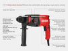 DEVON 1107-26DRE Corded Rotary Hammer 26MM 800W