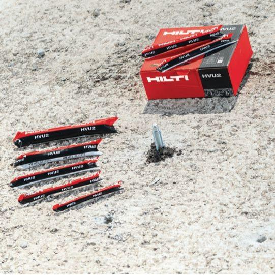 Hilti HVU2 Anchor capsule Adhesive capsule M12x110 / 1 pcs ( Hybrid urethane methacrylate adhesive )